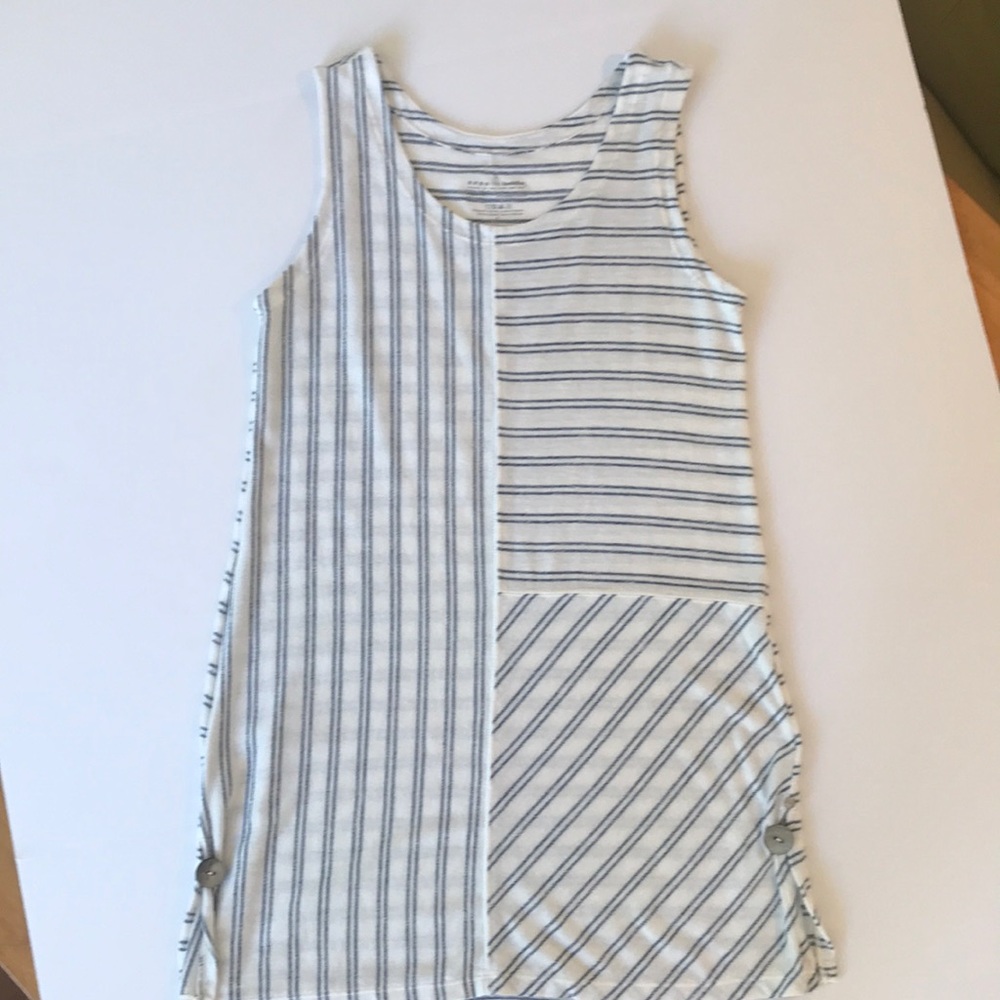 Neon Buddha lightweight sleeveless summer dress.